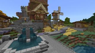 Screenshot of the Minecraft Bedrock Marketplace product Kings Castle created by RareLoot.