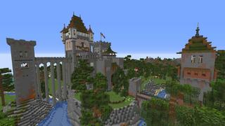 Screenshot of the Minecraft Bedrock Marketplace product Knight Castle created by RareLoot.