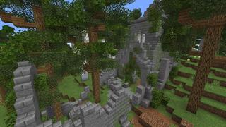 Screenshot of the Minecraft Bedrock Marketplace product Knight Castle created by RareLoot.