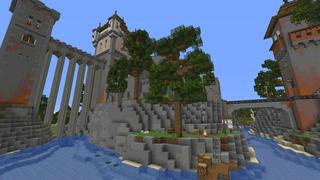 Screenshot of the Minecraft Bedrock Marketplace product Knight Castle created by RareLoot.