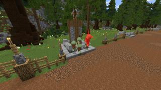 Screenshot of the Minecraft Bedrock Marketplace product Knights: Tower Defense created by RareLoot.