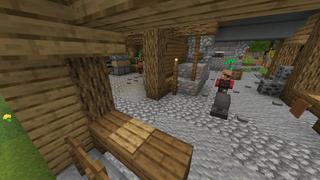 Screenshot of the Minecraft Bedrock Marketplace product Knights: Tower Defense created by RareLoot.