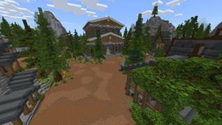 Screenshot of the Minecraft Bedrock Marketplace product Knights: Tower Defense created by RareLoot.