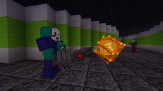 Screenshot of the Minecraft Bedrock Marketplace product Laser Tag created by RareLoot.