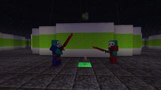 Screenshot of the Minecraft Bedrock Marketplace product Laser Tag created by RareLoot.