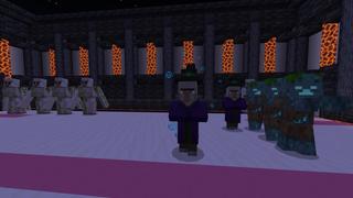 Screenshot of the Minecraft Bedrock Marketplace product Last Mob Standing created by RareLoot.