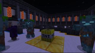 Screenshot of the Minecraft Bedrock Marketplace product Last Mob Standing created by RareLoot.