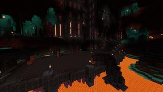 Screenshot of the Minecraft Bedrock Marketplace product Locked in Nether created by RareLoot.