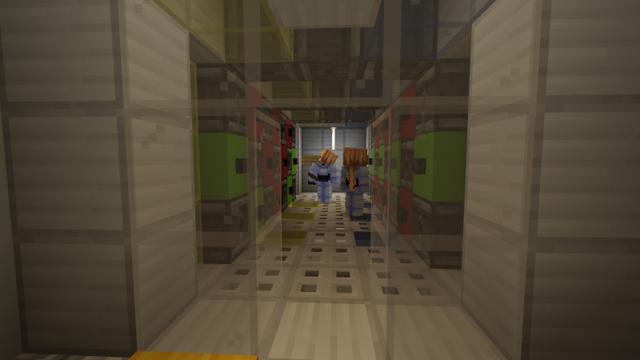 Screenshot of the Minecraft Bedrock Marketplace product Lost in Space created by RareLoot.