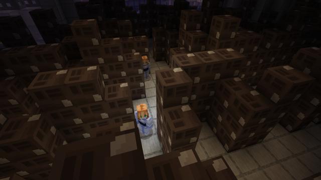 Screenshot of the Minecraft Bedrock Marketplace product Lost in Space created by RareLoot.
