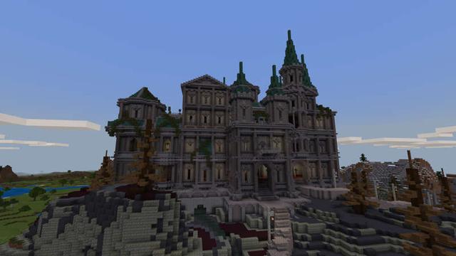 Screenshot of the Minecraft Bedrock Marketplace product Lost Mansion created by RareLoot.
