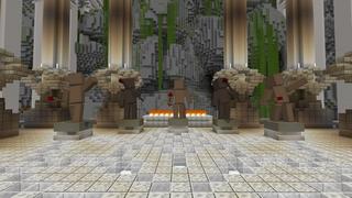 Screenshot of the Minecraft Bedrock Marketplace product Lucky Blocks Red created by RareLoot.