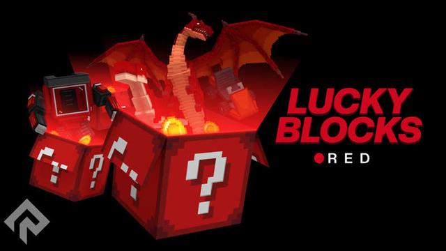 Thumbnail of the Minecraft Bedrock Marketplace product Bloques de la Suerte Rojo created by RareLoot.