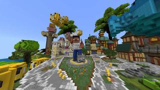 Screenshot of the Minecraft Bedrock Marketplace product Lucky Park created by RareLoot.