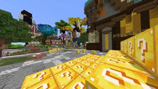 Screenshot of the Minecraft Bedrock Marketplace product Lucky Park created by RareLoot.