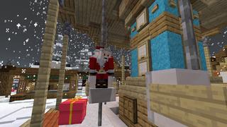 Screenshot of the Minecraft Bedrock Marketplace product Lucky Presents created by RareLoot.