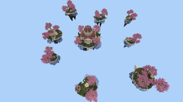 Screenshot of the Minecraft Bedrock Marketplace product Lucky Skyblock Heaven created by RareLoot.