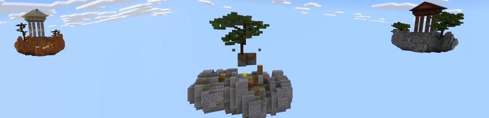 Panorama of the Minecraft Bedrock Marketplace product Lucky Teens´ Island created by RareLoot.