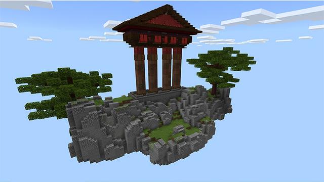 Screenshot of the Minecraft Bedrock Marketplace product Lucky Teens´ Island created by RareLoot.
