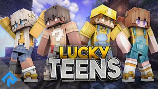Thumbnail of the Minecraft Bedrock Marketplace product Lucky Teens created by RareLoot.