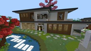 Screenshot of the Minecraft Bedrock Marketplace product Luxury Anime Mansion created by RareLoot.