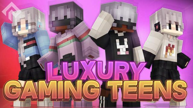 Thumbnail of the Minecraft Bedrock Marketplace product Luxury Gaming Teens created by RareLoot.