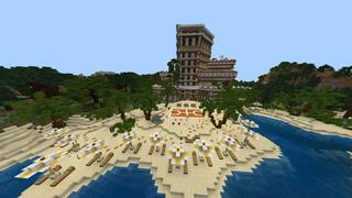 Screenshot of the Minecraft Bedrock Marketplace product Hotel de lujo created by RareLoot.