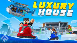 Thumbnail of the Minecraft Bedrock Marketplace product Luxury House created by RareLoot.