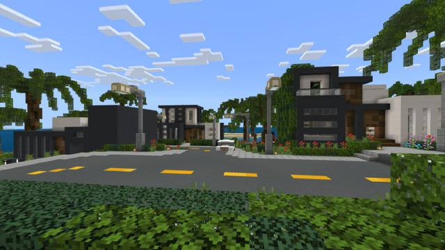 Screenshot of the Minecraft Bedrock Marketplace product Luxury Island City created by RareLoot.