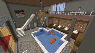 Screenshot of the Minecraft Bedrock Marketplace product Mansão de luxo para festas created by RareLoot.