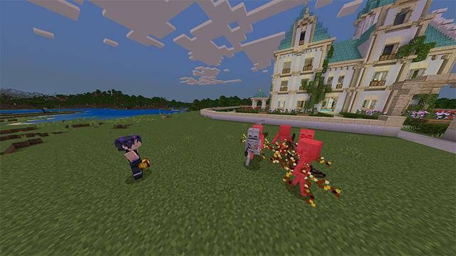 Screenshot of the Minecraft Bedrock Marketplace product Magic Fruits created by RareLoot.