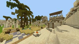 Screenshot of the Minecraft Bedrock Marketplace product Magical Egypt created by RareLoot.