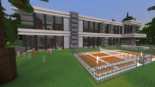 Screenshot of the Minecraft Bedrock Marketplace product Mansion created by RareLoot.