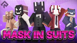 Thumbnail of the Minecraft Bedrock Marketplace product Mask in Suits created by RareLoot.