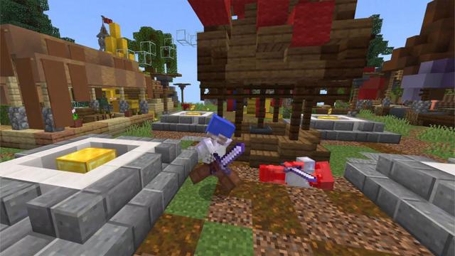 Screenshot of the Minecraft Bedrock Marketplace product Medieval Bedwars created by RareLoot.