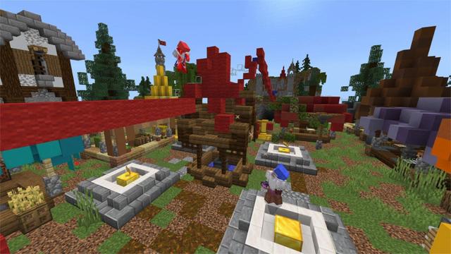 Screenshot of the Minecraft Bedrock Marketplace product Medieval Bedwars created by RareLoot.