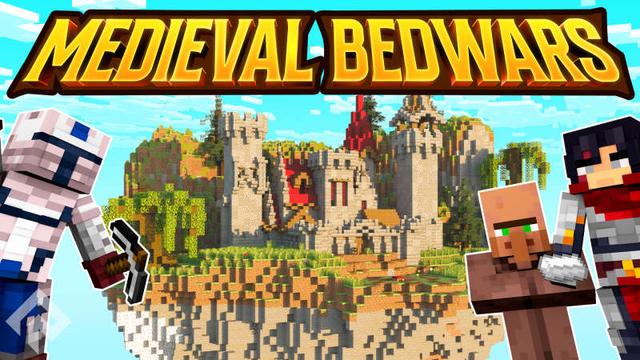 Thumbnail of the Minecraft Bedrock Marketplace product Medieval Bedwars created by RareLoot.