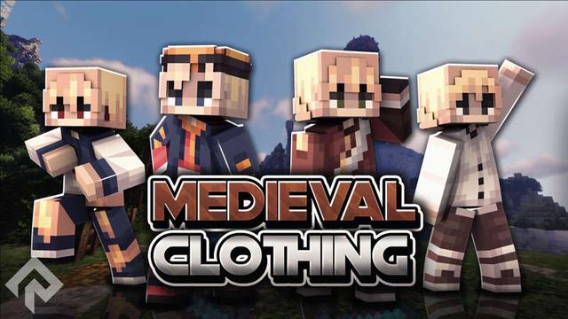 Thumbnail of the Minecraft Bedrock Marketplace product Medieval Clothing created by RareLoot.