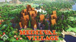 Thumbnail of the Minecraft Bedrock Marketplace product Medieval Village created by RareLoot.