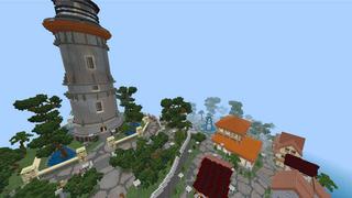 Screenshot of the Minecraft Bedrock Marketplace product Mediterranean Town created by RareLoot.