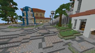 Screenshot of the Minecraft Bedrock Marketplace product Mediterranean Town created by RareLoot.