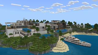 Screenshot of the Minecraft Bedrock Marketplace product MEGA MANSION 2 created by RareLoot.