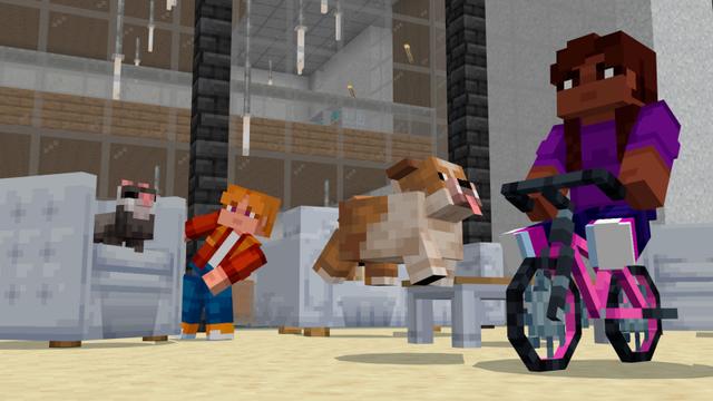 Screenshot of the Minecraft Bedrock Marketplace product MEGA MANSION 2 created by RareLoot.