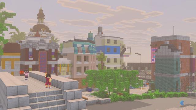 Screenshot of the Minecraft Bedrock Marketplace product Mega Resort created by RareLoot.