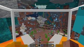 Screenshot of the Minecraft Bedrock Marketplace product Megalodon created by RareLoot.