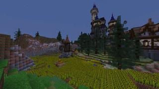 Screenshot of the Minecraft Bedrock Marketplace product Mighty Castle created by RareLoot.