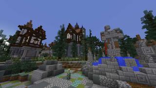 Screenshot of the Minecraft Bedrock Marketplace product Mighty Castle created by RareLoot.
