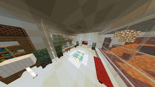 Screenshot of the Minecraft Bedrock Marketplace product Millionaire's Cliff Mansion created by RareLoot.