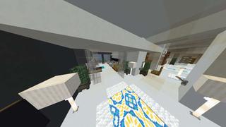 Screenshot of the Minecraft Bedrock Marketplace product Millionaire's Cliff Mansion created by RareLoot.