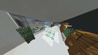 Screenshot of the Minecraft Bedrock Marketplace product Millionaire's Cliff Mansion created by RareLoot.